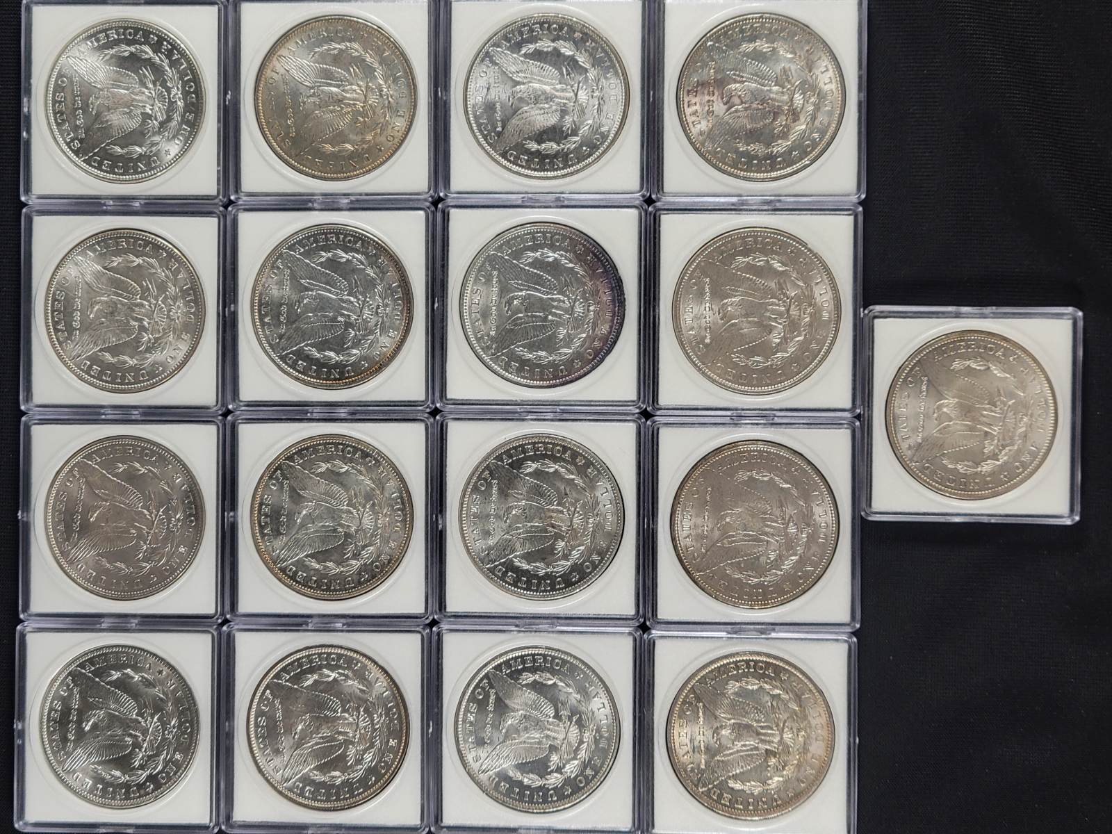 1889-$1-Morgan-Dollar-#13---Gold-Trade-#17-Of-17